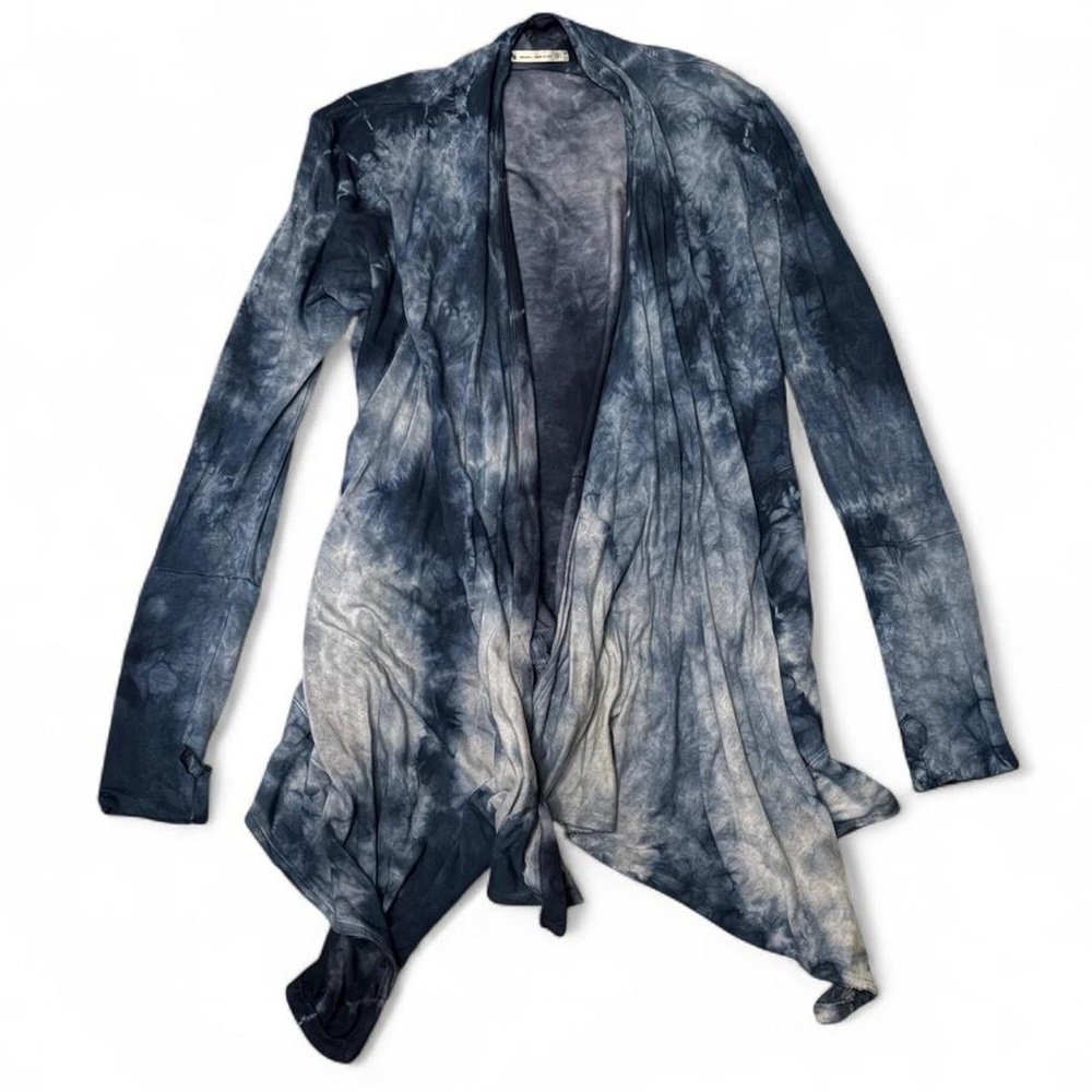 Drape tie dye cardigan by LVR